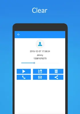 Call Recorder android App screenshot 1